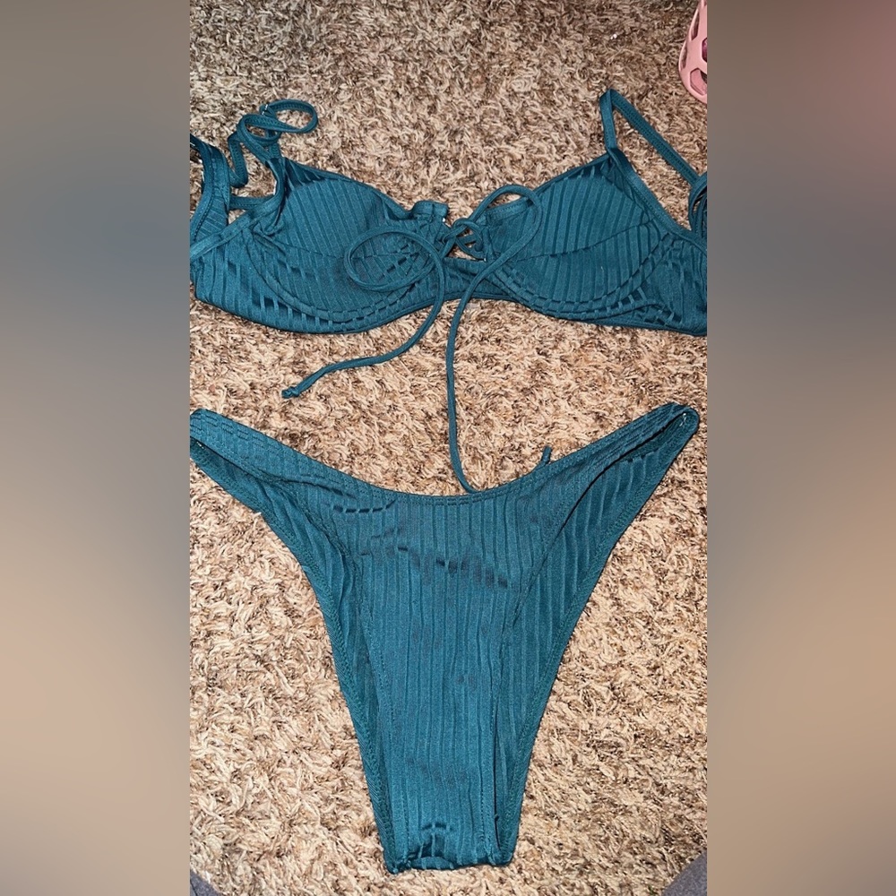 lace up bikini